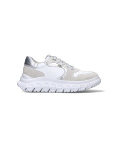 Callaghan  Sneakers Donna Sirena 2 Dettagli Camoscio Bianco Tortora