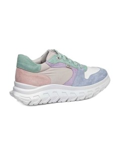 Callaghan Sneakers Sirena 2 Dettagli Camoscio Tessuto Cielo Bianco