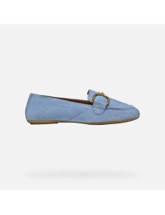 Geox Mocassino Basso Palmaria Morsetto Camoscio Blu