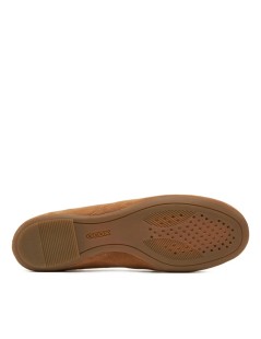 Geox Mocassino Basso Palmaria Morsetto Camoscio Cognac