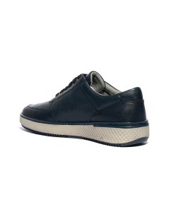 Valleverde Stringata Fondo Gomma Microforata  Blu