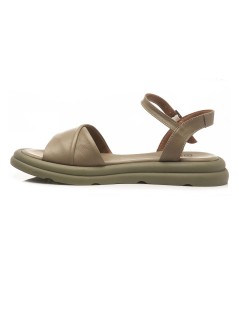 Bueno Sandalo Fascia Incrocio Braccialetto Caviglia Verde