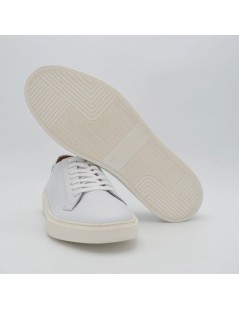 Vueva Sneakers Martellata Bassa Bianco