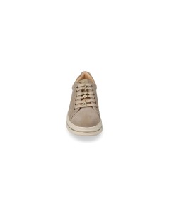 Valleverde Sneakers Fondo Medio Lacci Accessori Dettagli Glitter Tortora