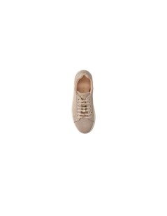 Valleverde Sneakers Fondo Medio Lacci Accessori Dettagli Glitter Tortora