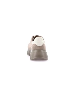 Grunland Sneakers Sport Chic Zip Laterale Charme Camoscio Taupe