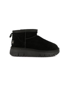 Grunland Tronchetto Hug Fondo Alto Peluche Caviglia Nero