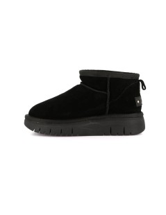 Grunland Tronchetto Hug Fondo Alto Peluche Caviglia Nero