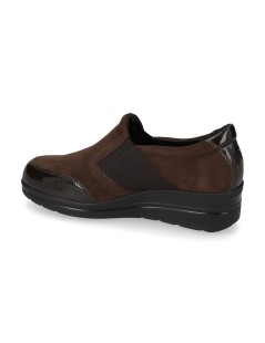 Valleverde Slipon Elastici Dettagli Naplak e Strass Testa di Moro