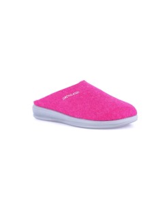 Grunland Ciabatta Flat tutto Feltro Fuxia Sabbia
