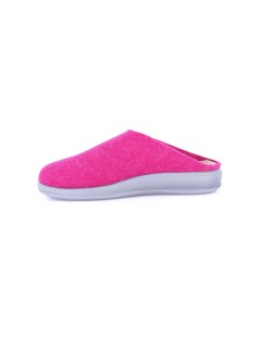 Grunland Ciabatta Flat tutto Feltro Fuxia Sabbia