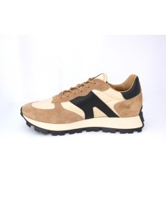 Rossano Bisconti Sneakers Balance Teston Beige Nero