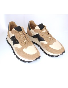 Rossano Bisconti Sneakers Balance Teston Beige Nero