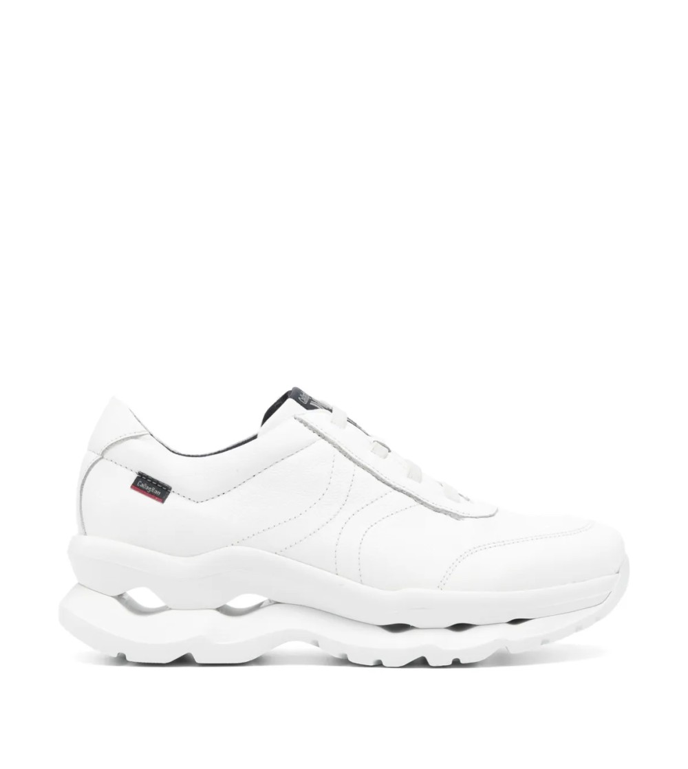 Callaghan Sole Sneakers Slipon Fondo Alto Bianco