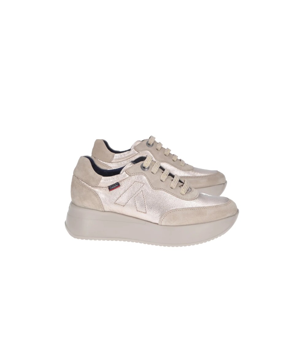 Callaghan Sneakers Babylon Platform Sport Laminato Oro