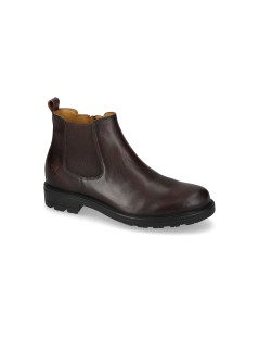 Valleverde Beatles Basso Sfilato Elastico e Zip Laterale Marrone