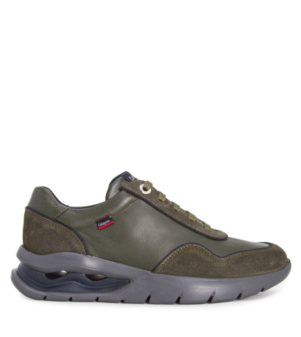 Callaghan Sneakers Uomo Vento Ammortizzato Camoscio Foresta