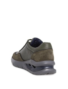 Callaghan Sneakers Uomo Vento Ammortizzato Camoscio Foresta