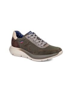 Callaghan Algoritmo Sneakers Fondo Medio Dettagli Camoscio Verde