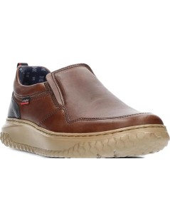 Callaghan Terrain Mocassino Slipon Cucitura Fondo Medio Marrone