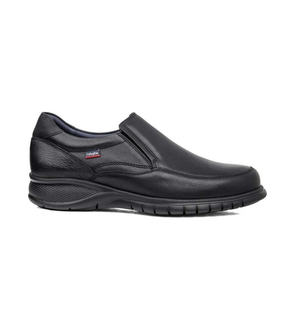 Callaghan Freemind Mocassino Slipon Elastici Fondo Medio Nero