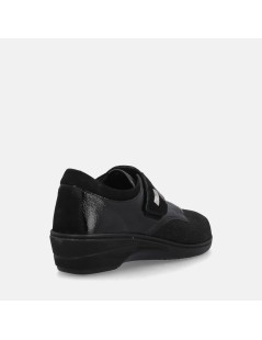 Susimoda Sneakers con Strappo Naplak Tessuto Elasticizzato Nero