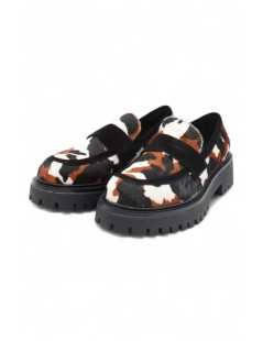 Ekp Mocassino Morsetto Fondo Carro Animalier Mucca