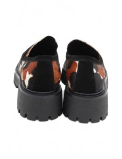 Ekp Mocassino Morsetto Fondo Carro Animalier Mucca