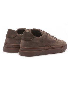 Stokton Sneakers Cassetta Plantare Estraibile Camoscio Marrone