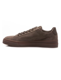 Stokton Sneakers Cassetta Plantare Estraibile Camoscio Marrone