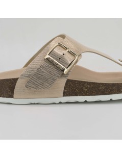 Grunland Ciabatta Bio Birk Gizeh Infradito Laminato Cipria