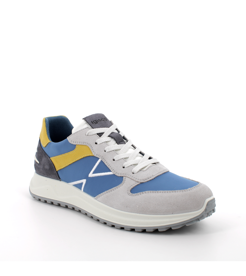 IGI &Co Sneakers Balance Alta Inserti X Jeans