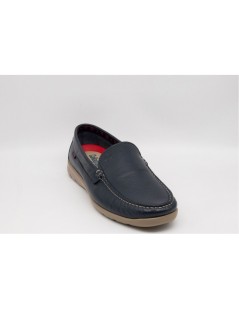 Callaghan Mocassino Uomo Vela Liscio Pelle Blu