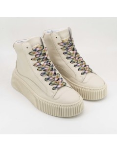 Méliné Sneakers Polacchine City Fondo Platform Nappa Beige
