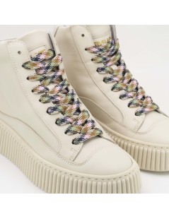 Méliné Sneakers Polacchine City Fondo Platform Nappa Beige