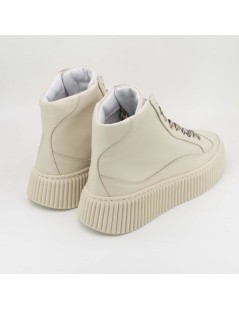 Méliné Sneakers Polacchine City Fondo Platform Nappa Beige