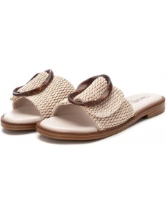 Carmela Ciabattina Monofascia Fibbia Beige