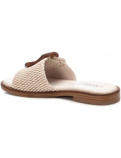 Carmela Ciabattina Monofascia Fibbia Beige