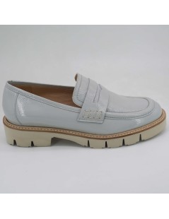 Luca Grossi Mocassino College Fondo Carro Naplak Grigio