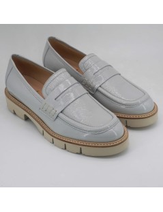 Luca Grossi Mocassino College Fondo Carro Naplak Grigio