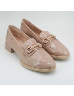 Callaghan Mocassino Rimini Tacco Medio Accessorio Naplak Rosa