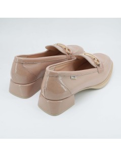 Callaghan Mocassino Rimini Tacco Medio Accessorio Naplak Rosa