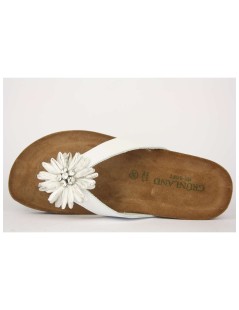 Grunland Ciabatta Infradito Bio Fiore Bianco