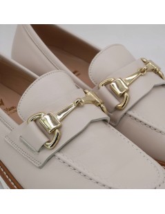 Luca Grossi Mocassino College Morsetto Guardiolo Nappa Latte