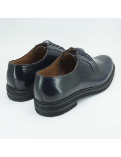 Franco Fedele Stringate Derby Fondo Light Spazzolato Blu