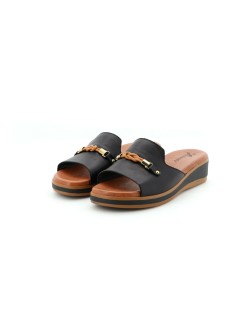 Susimoda Ciabatta Monofascia Gel Laccetto Nero