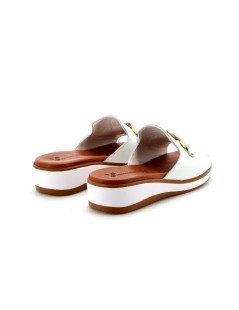 Susimoda Ciabatta Monofascia Gel Laccetto Bianco