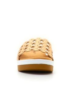 Susimoda Ciabatta Zeppa Media Traforata Intrecciata Rame