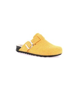 Grunland Ciabatta Bio Boston Eco Feltro Giallo Panna