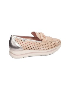 Callaghan Nego 40732 Mocassino Traforato Linguetta Frangia Morsetto Rosa